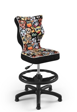 Otočná židle Petit, pro děti od 119 do 142 cm - zvířátka