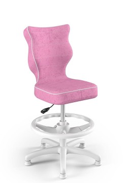 Otočná židle Petit, pro děti od 119 do 142 cm - růžová