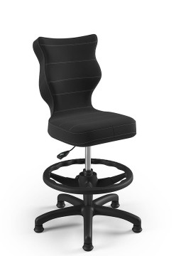 Otočná židle Petit, pro děti od 119 do 142 cm - antracit