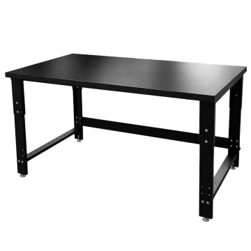 Kovový stůl s dřevěnou deskou 716