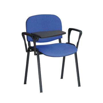 Čalouněná židle s psacím stolkem ISO