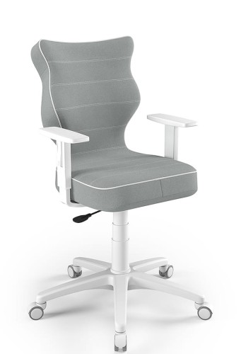 Otočná židle Petit, pro výšku od 159 do 188 cm - šedá