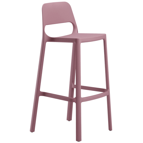 Plastová barová židle Duke 77 cm, různé barvy