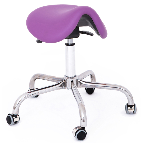 Ergonomická sedlová zdravotnická židle se základnou ve tvaru F V048CAB