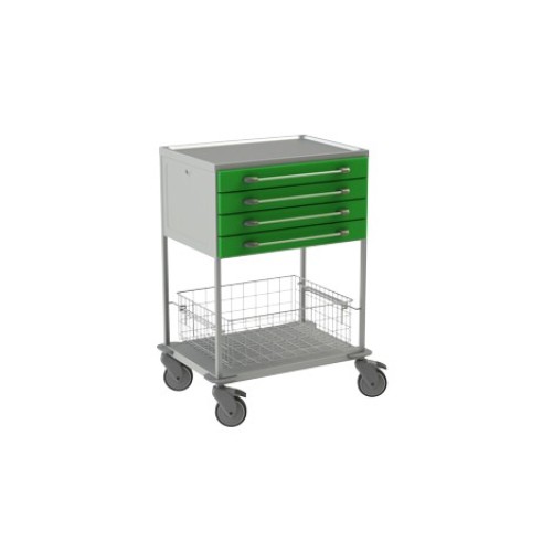 Nerezový zdravotnický vozík 2835