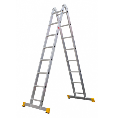 Dvoudílný kloubový žebřík 42xx – typy od 2x4 do 2x8