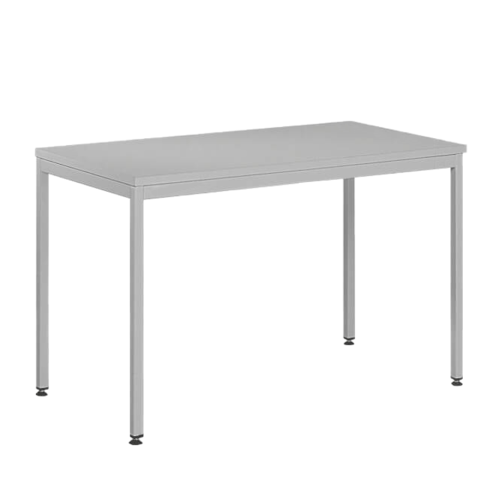 Stb 103 - Stůl s kovovýma nohama a deskou 1200 x 600